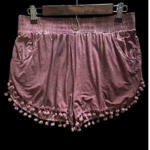 POL Softy Pom Pom shorts NWOT
